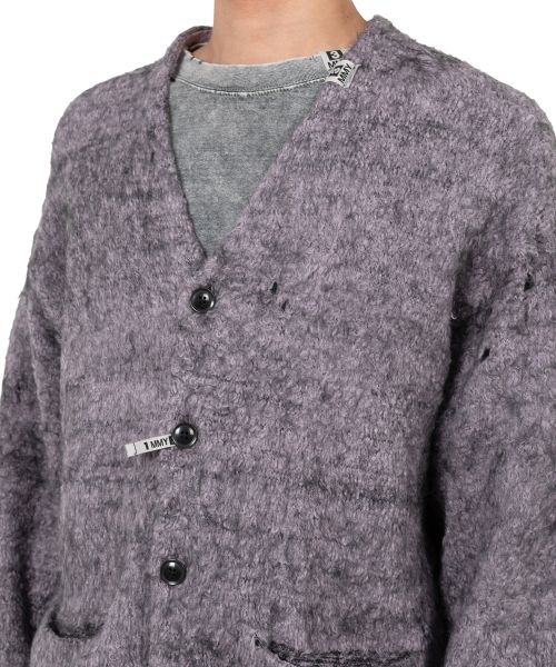 Mohair Knit Cardigan