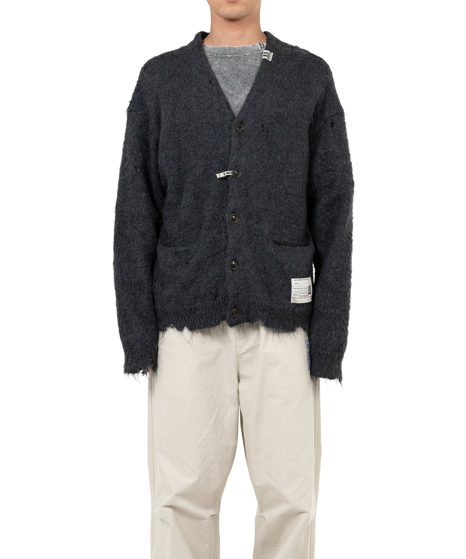 Mohair Knit Cardigan