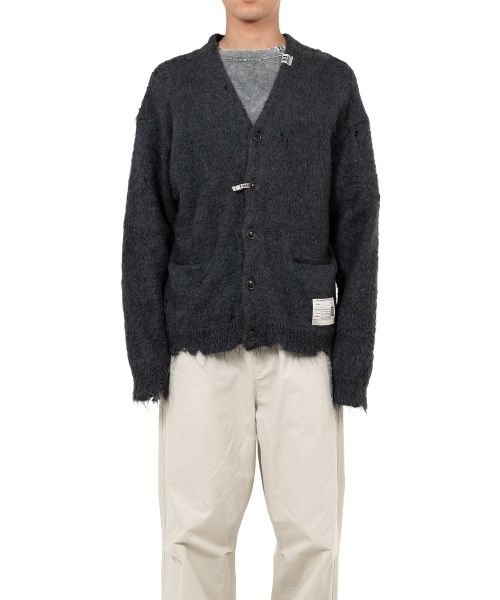 Mohair Knit Cardigan