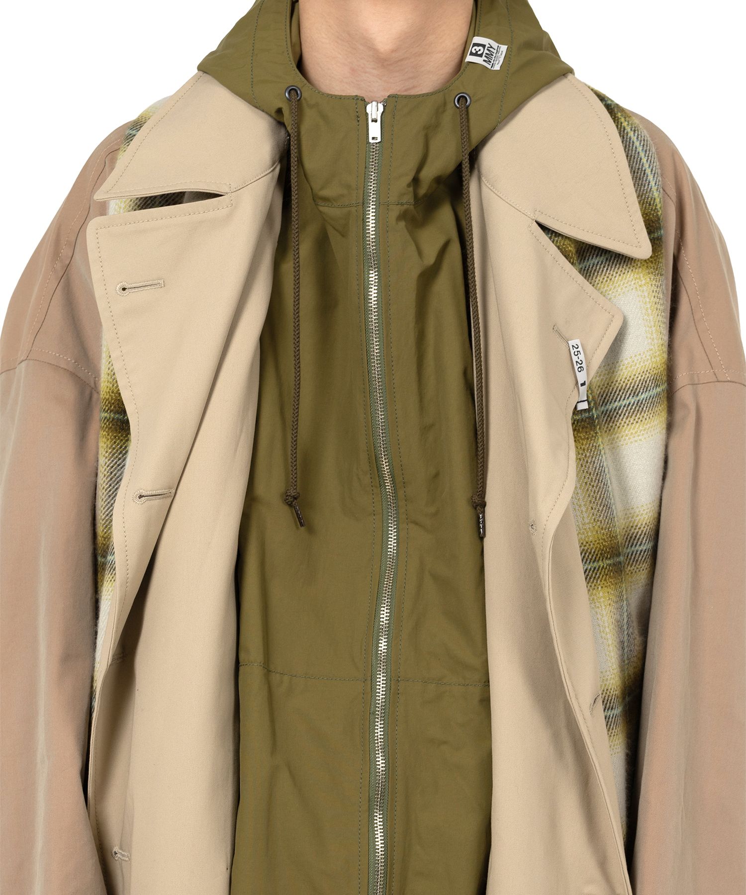 【最終価格】MIHARA YASUHIRO フォックスファー モッズコート 最終価格】MIHARA YASUHIRO フォックスファー モッズコート
