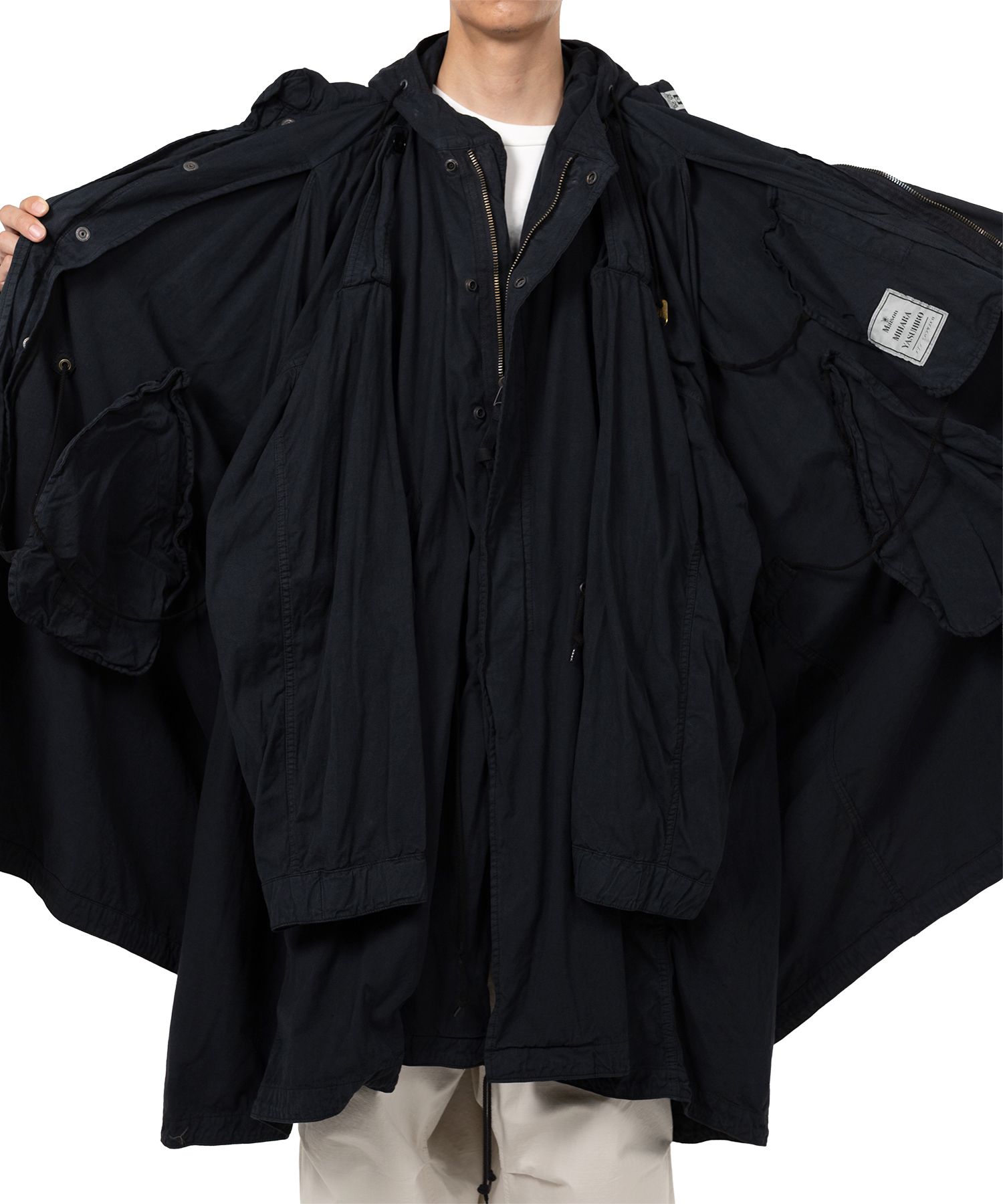 Front Layered Mods Coat