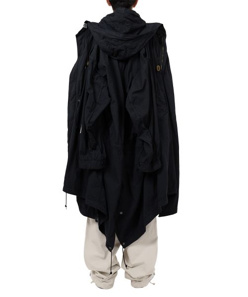 Front Layered Mods Coat