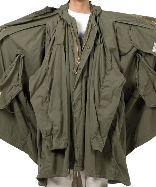 Front Layered Mods Coat