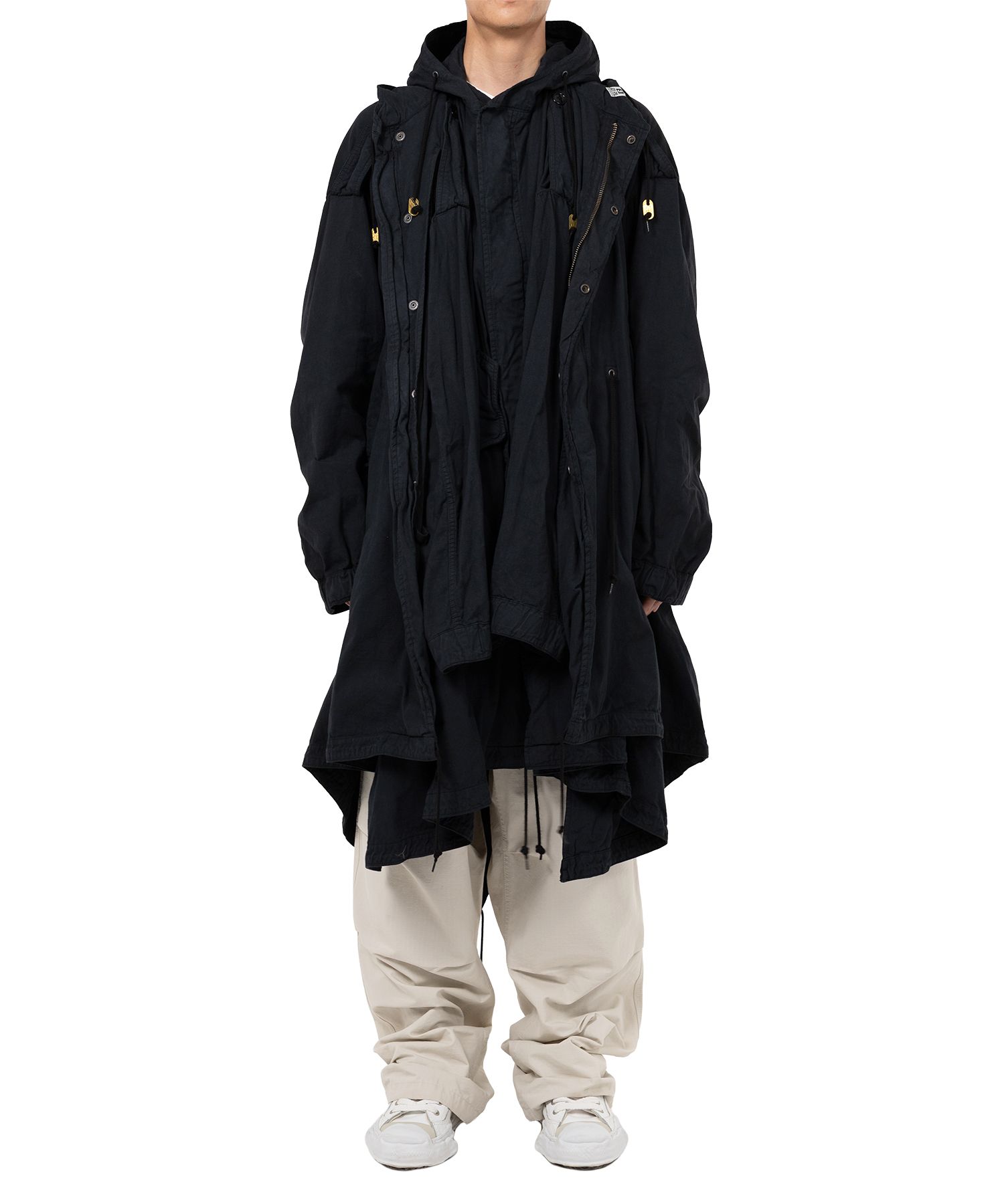 Front Layered Mods Coat