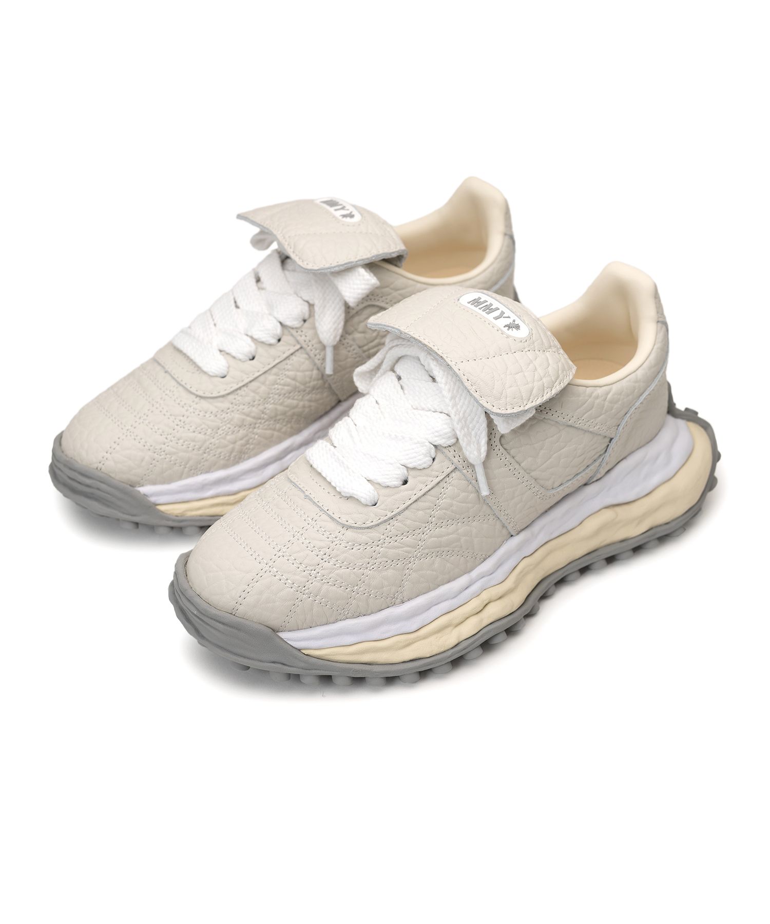 "SCOTT" OG Sole Monster Leather Low-top Sneaker