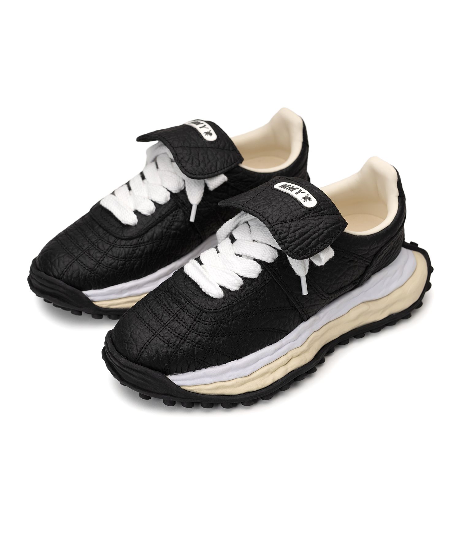 "SCOTT" OG Sole Monster Leather Low-top Sneaker