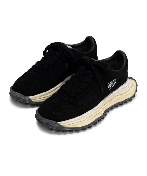 "LARRY" OG Sole Western Detail Suede Low-top Sneaker