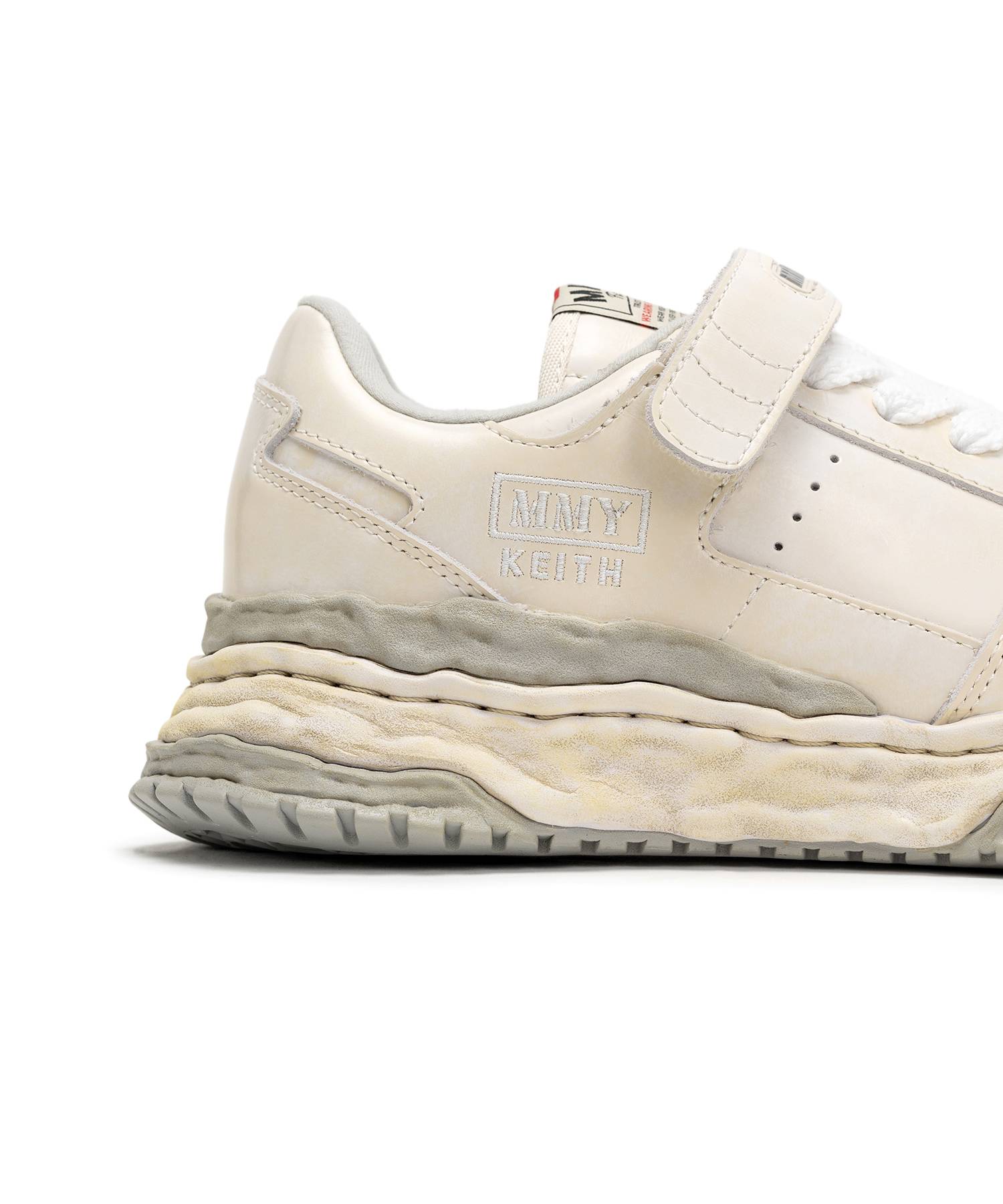 【EXCLUSIVE EDITION】"KEITH" OG Sole Brushed Leather Low-top Sneaker