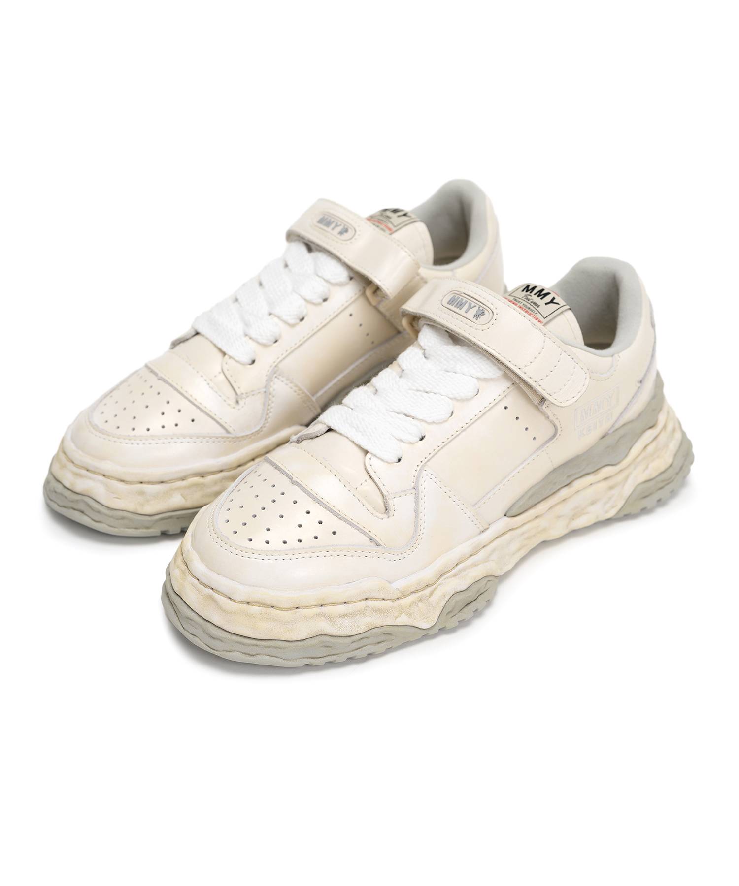 【EXCLUSIVE EDITION】"KEITH" OG Sole Brushed Leather Low-top Sneaker