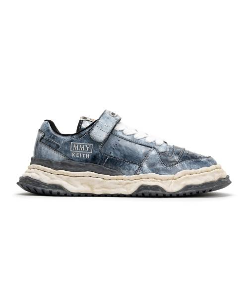 【EXCLUSIVE EDITION】"KEITH" OG Sole Brushed Leather Low-top Sneaker
