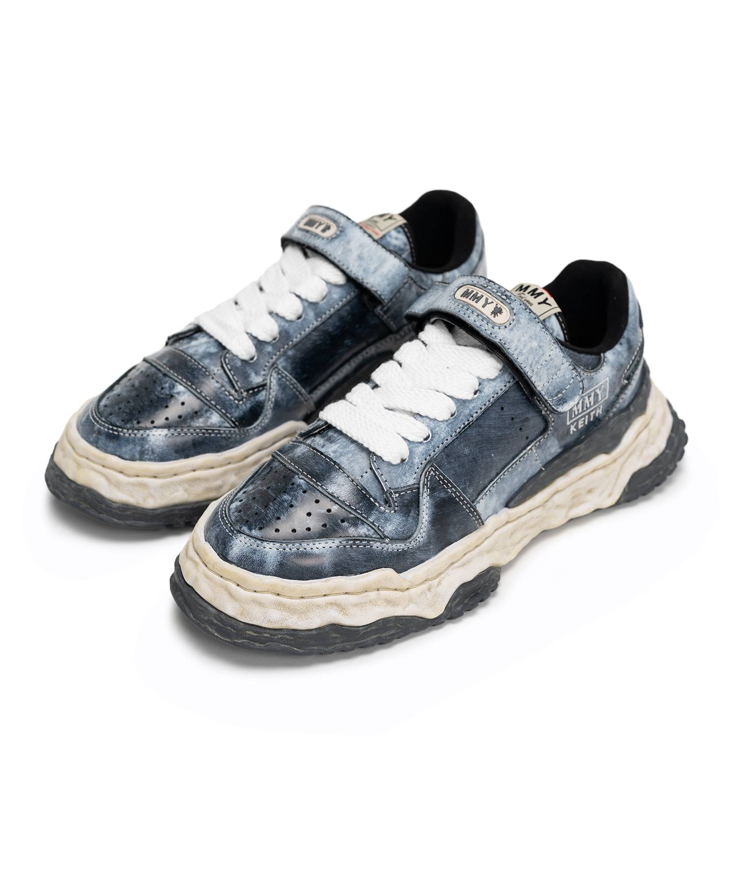 【EXCLUSIVE EDITION】"KEITH" OG Sole Brushed Leather Low-top Sneaker