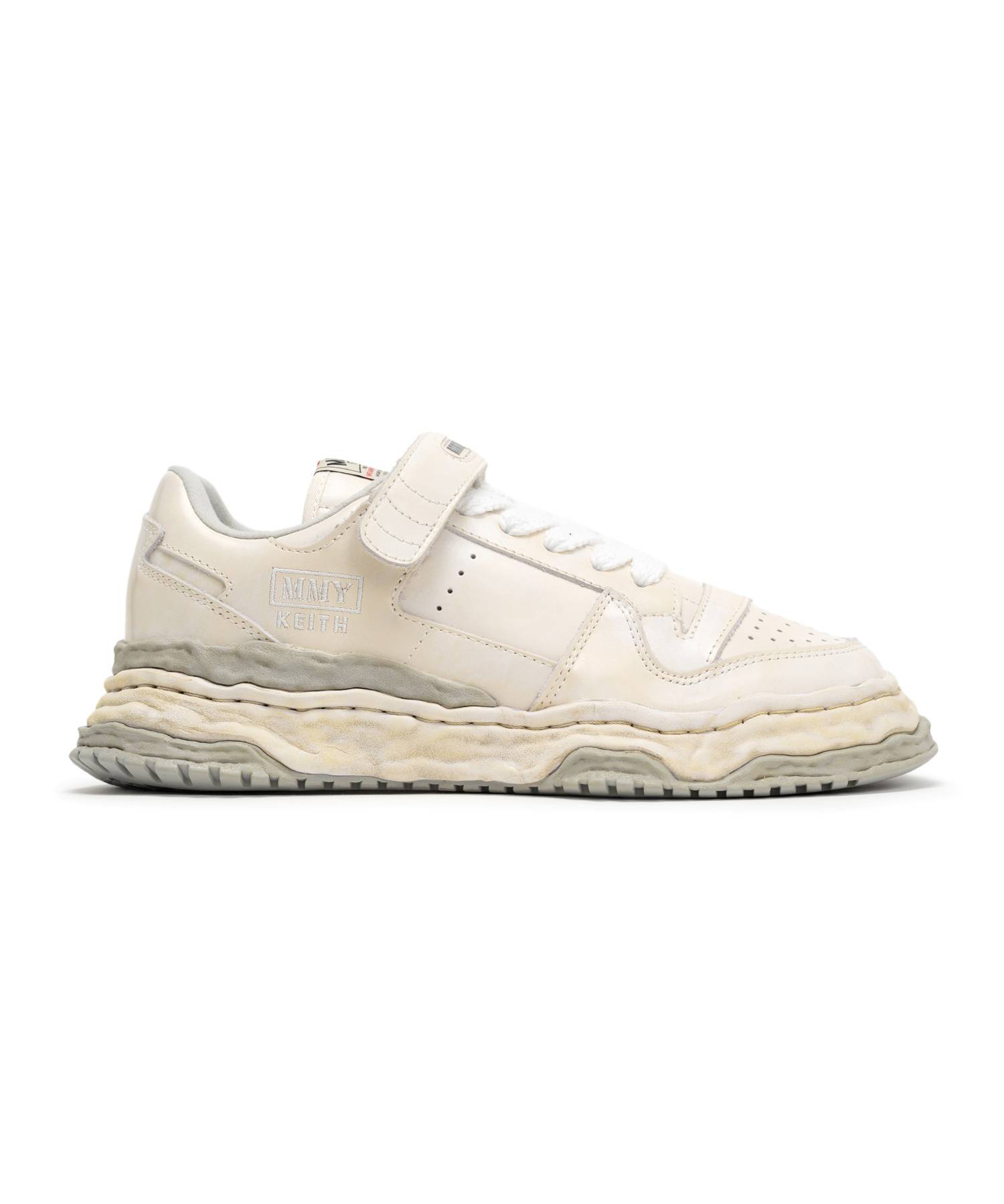 【EXCLUSIVE EDITION】"KEITH" OG Sole Brushed Leather Low-top Sneaker