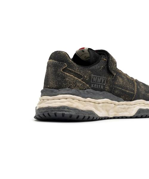 "KEITH" OG Sole Vintage Suede Low-top Sneaker