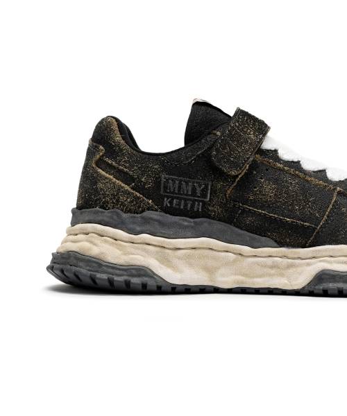 "KEITH" OG Sole Vintage Suede Low-top Sneaker