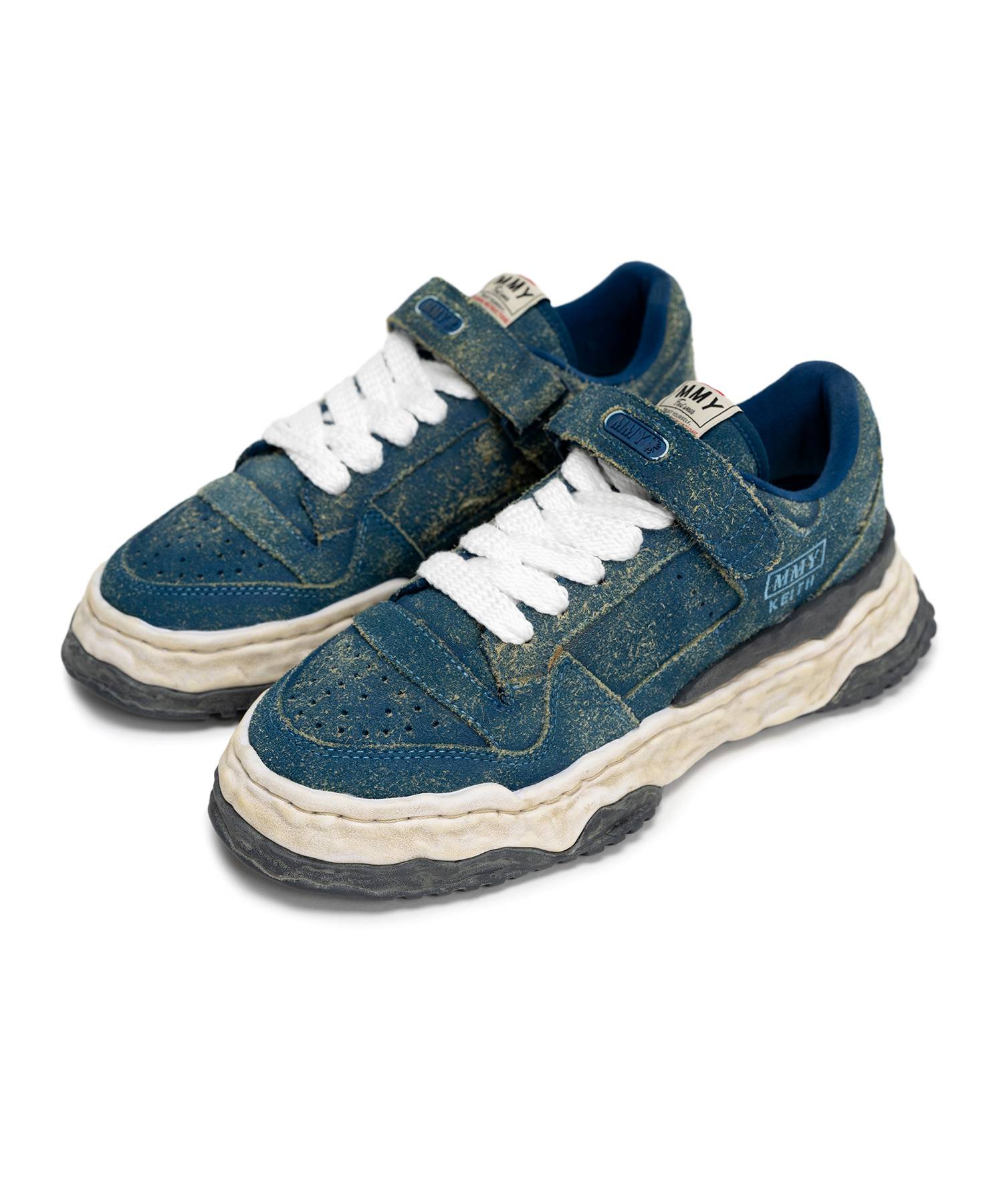 "KEITH" OG Sole Vintage Suede Low-top Sneaker