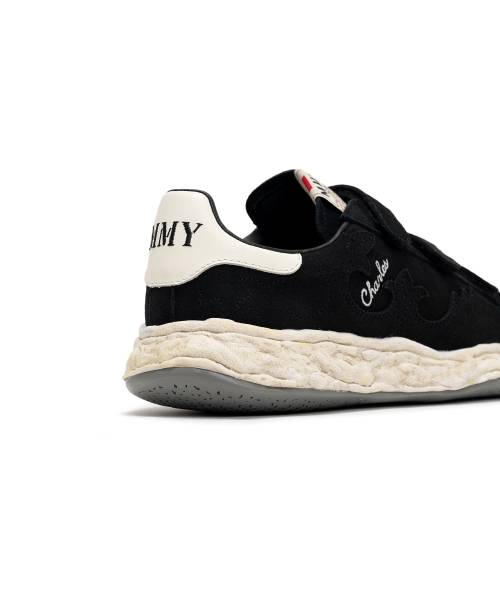 "CHARLES"OG Sole Western Detail Suede Low-top Verclo Sneaker