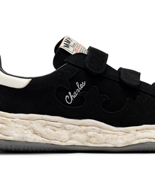 "CHARLES"OG Sole Western Detail Suede Low-top Verclo Sneaker