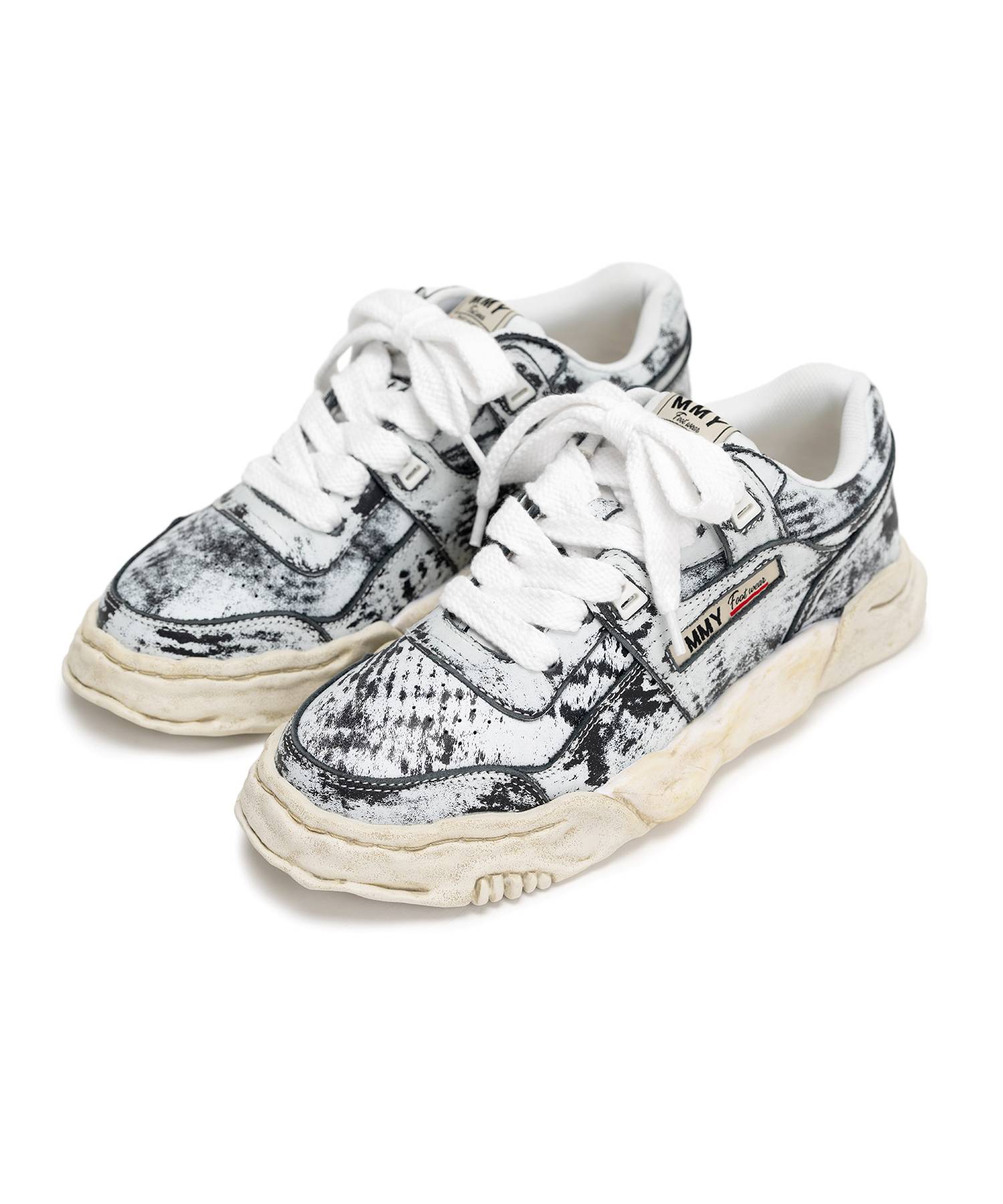 【EXCLUSIVE EDITION】"PARKER" OG Sole Shaved Leather Low-top Sneaker