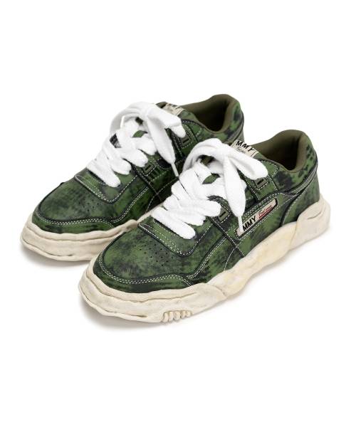 【EXCLUSIVE EDITION】"PARKER" OG Sole Shaved Leather Low-top Sneaker