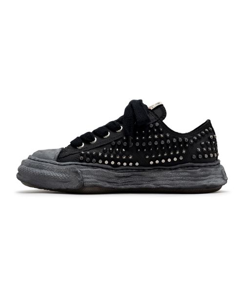 "PETERSON23"OG Sole Studded Canvas Low-top Sneaker