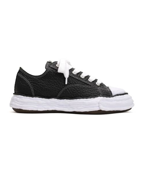 "PETERSON23" OG Sole Monster Leather Low-top Sneaker