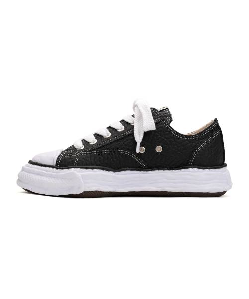 "PETERSON23" OG Sole Monster Leather Low-top Sneaker