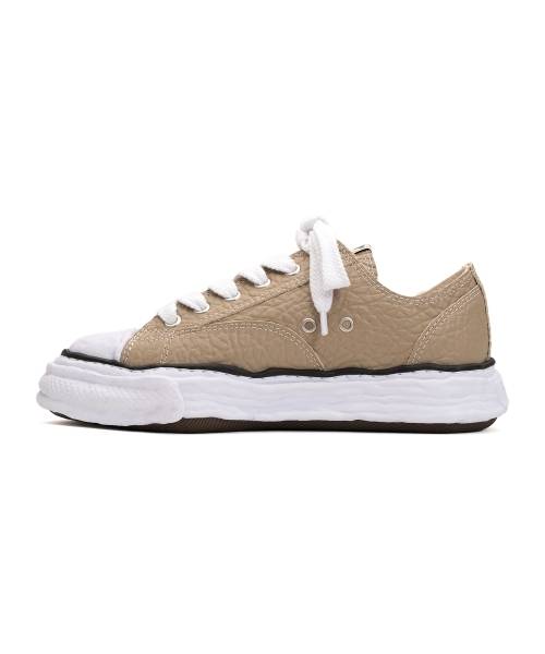 "PETERSON23" OG Sole Monster Leather Low-top Sneaker