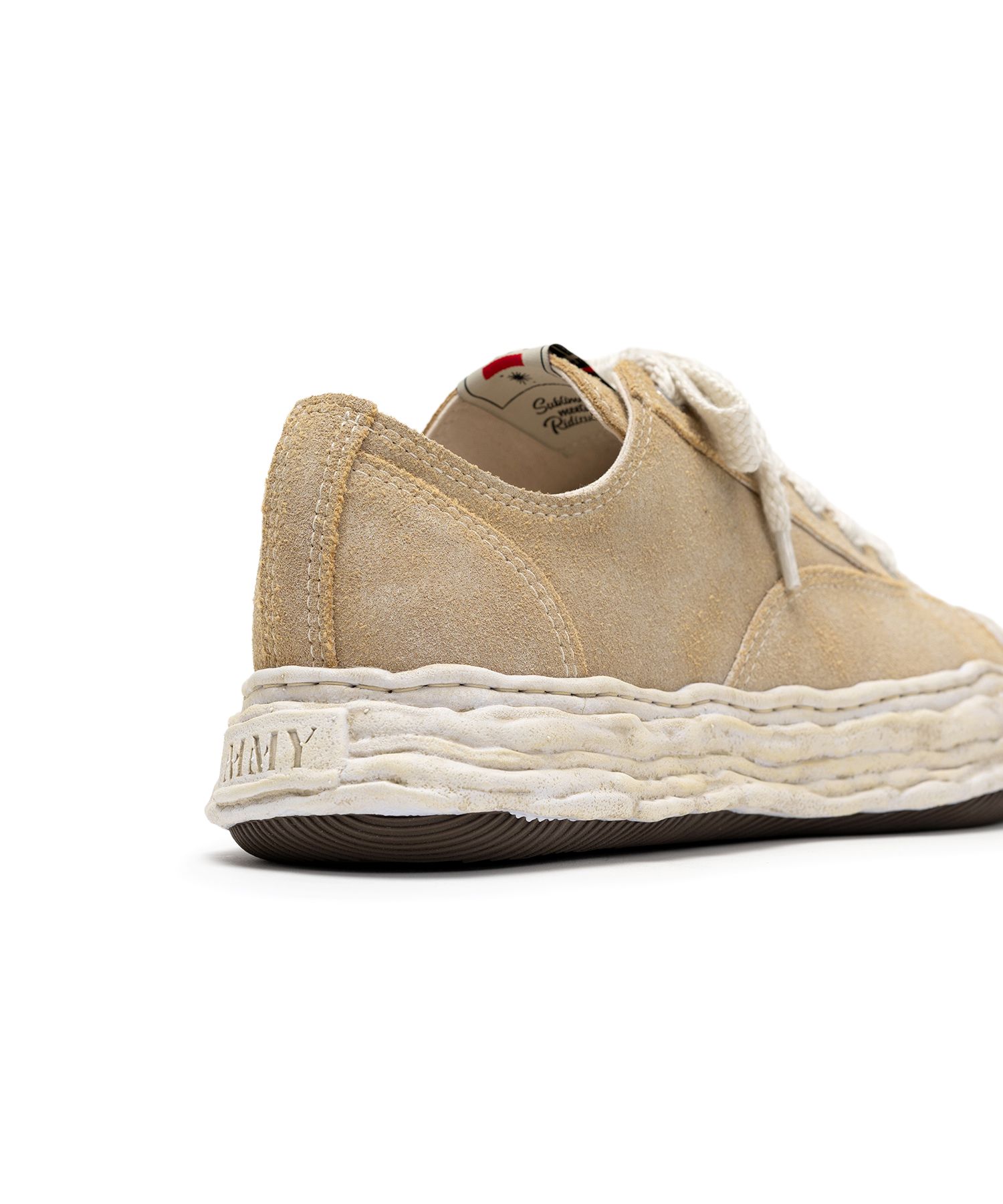 "PETERSON23" OG Sole Vintage Suede Low-top Sneaker