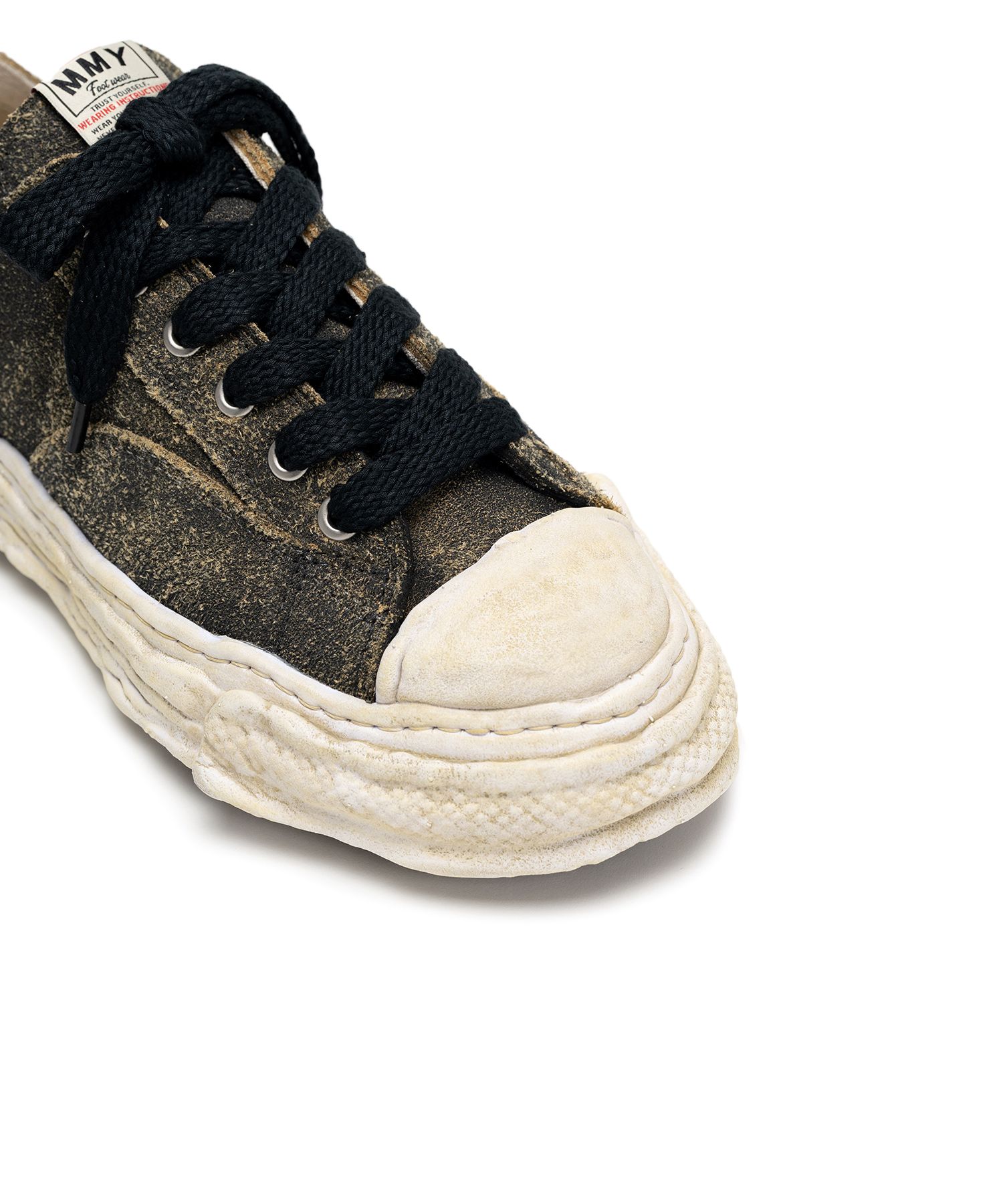 "PETERSON23" OG Sole Vintage Suede Low-top Sneaker