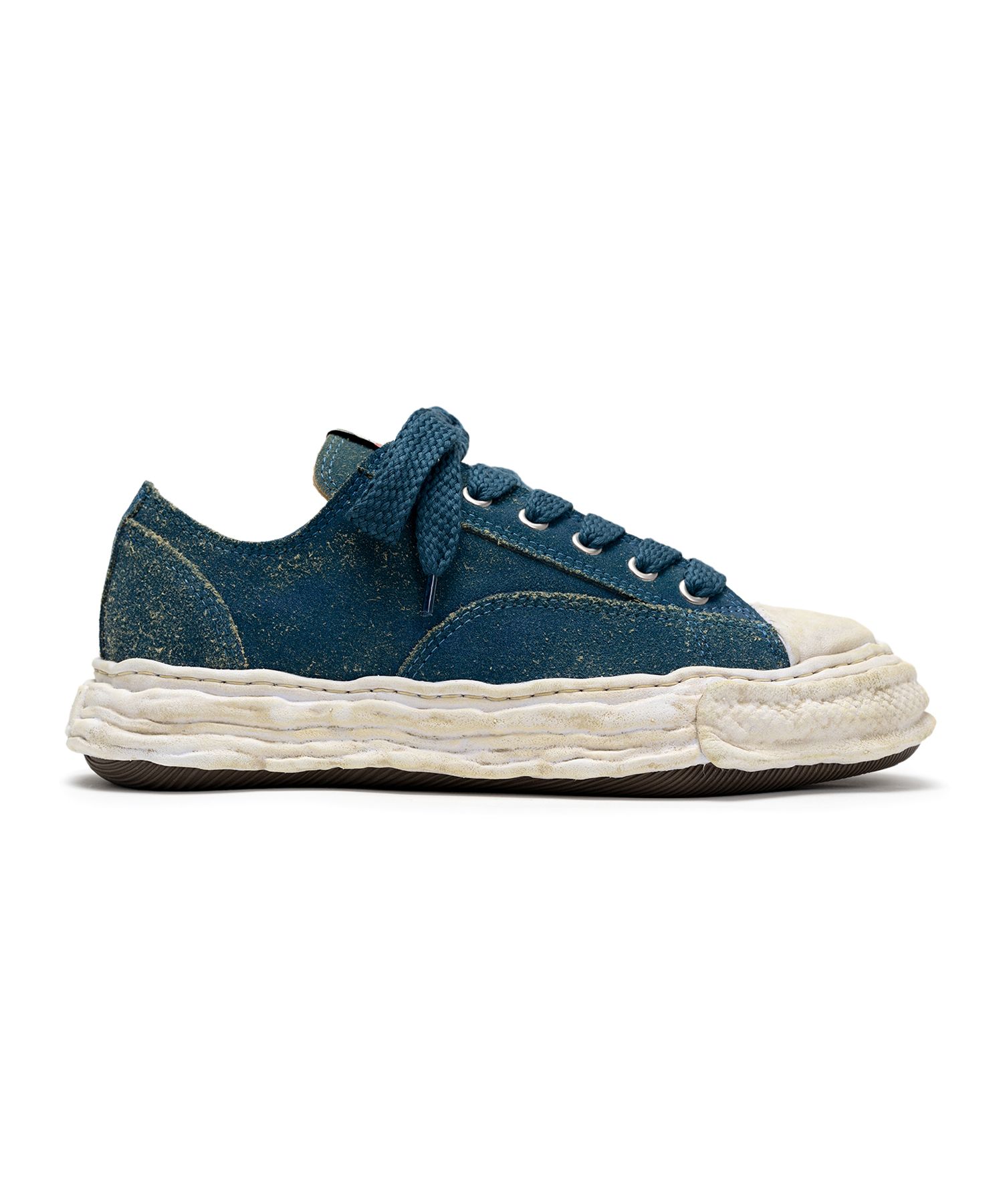 "PETERSON23" OG Sole Vintage Suede Low-top Sneaker