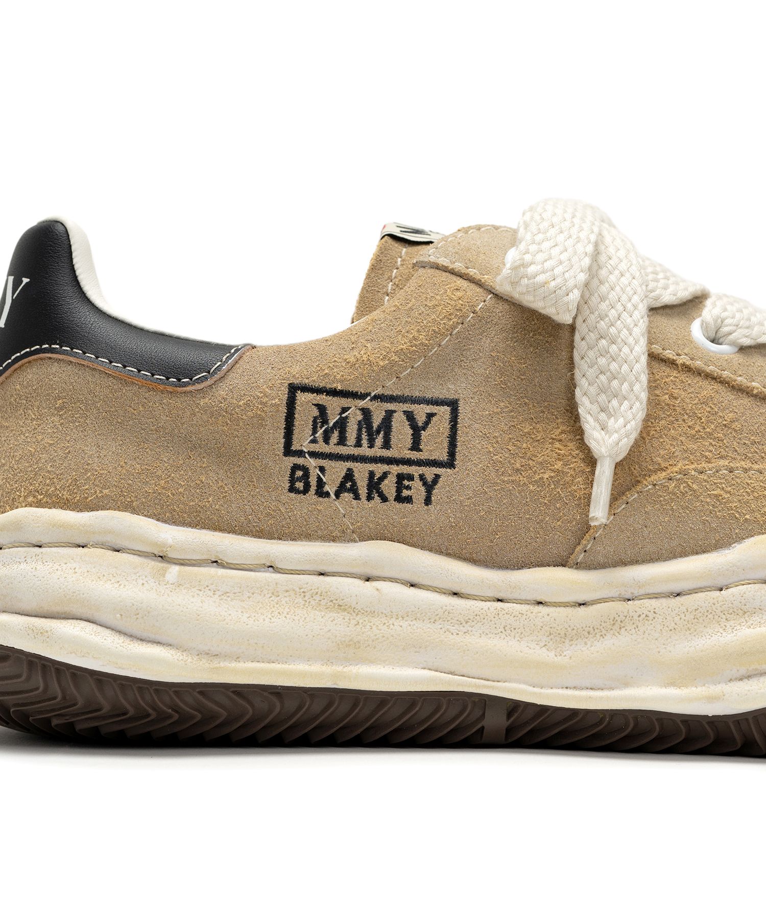 "BLAKEY" OG Sole Vintage Suede Low-top Sneaker