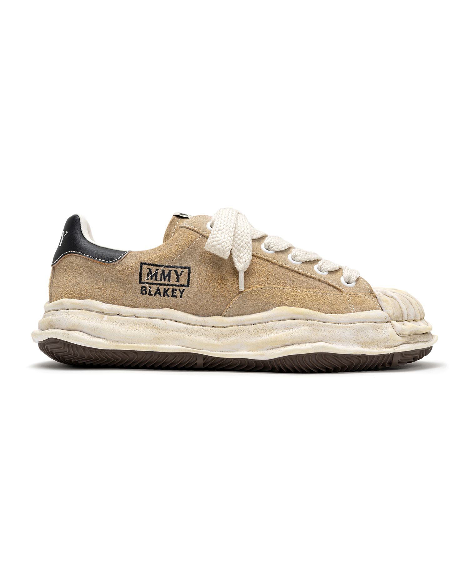 "BLAKEY" OG Sole Vintage Suede Low-top Sneaker