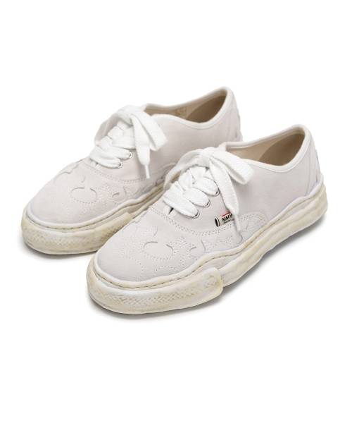 "BAKER" OG Sole Western Detail Suede Low-top Sneaker