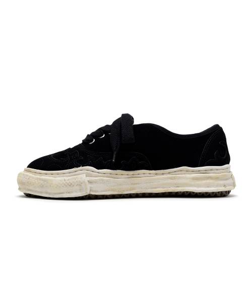 "BAKER" OG Sole Western Detail Suede Low-top Sneaker