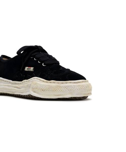 "BAKER" OG Sole Western Detail Suede Low-top Sneaker