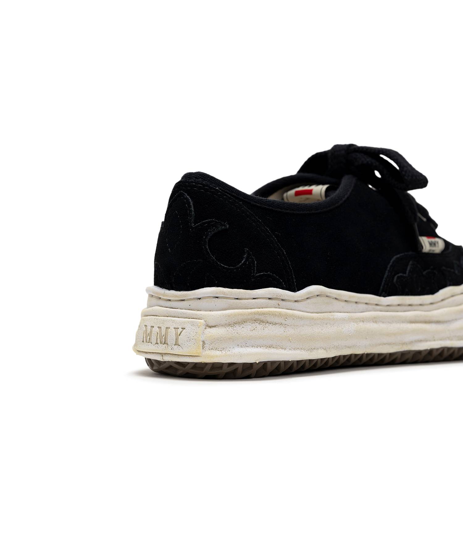 "BAKER" OG Sole Western Detail Suede Low-top Sneaker