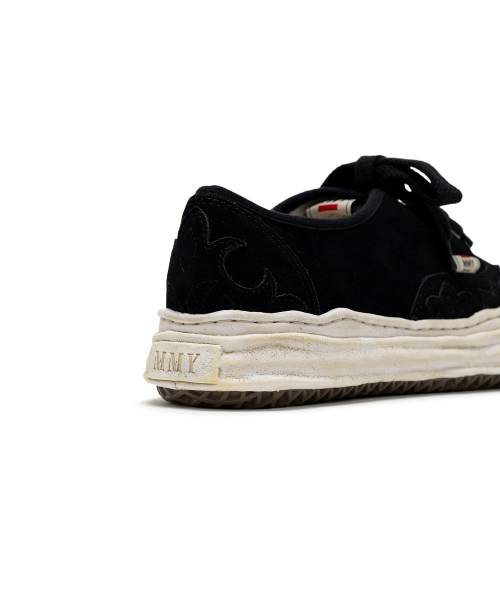 "BAKER" OG Sole Western Detail Suede Low-top Sneaker