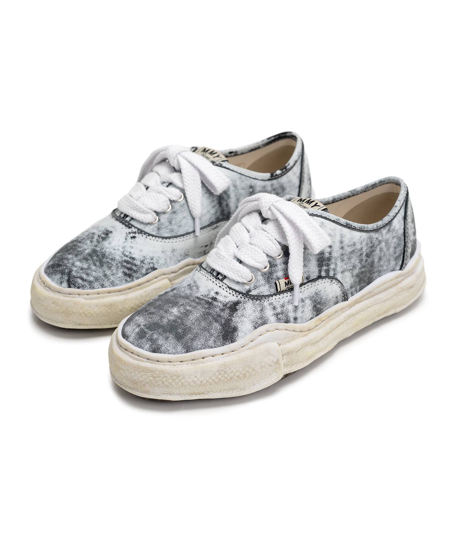 【EXCLUSIVE EDITION】"BAKER" OG Sole Shaved Leather Low-top Sneaker