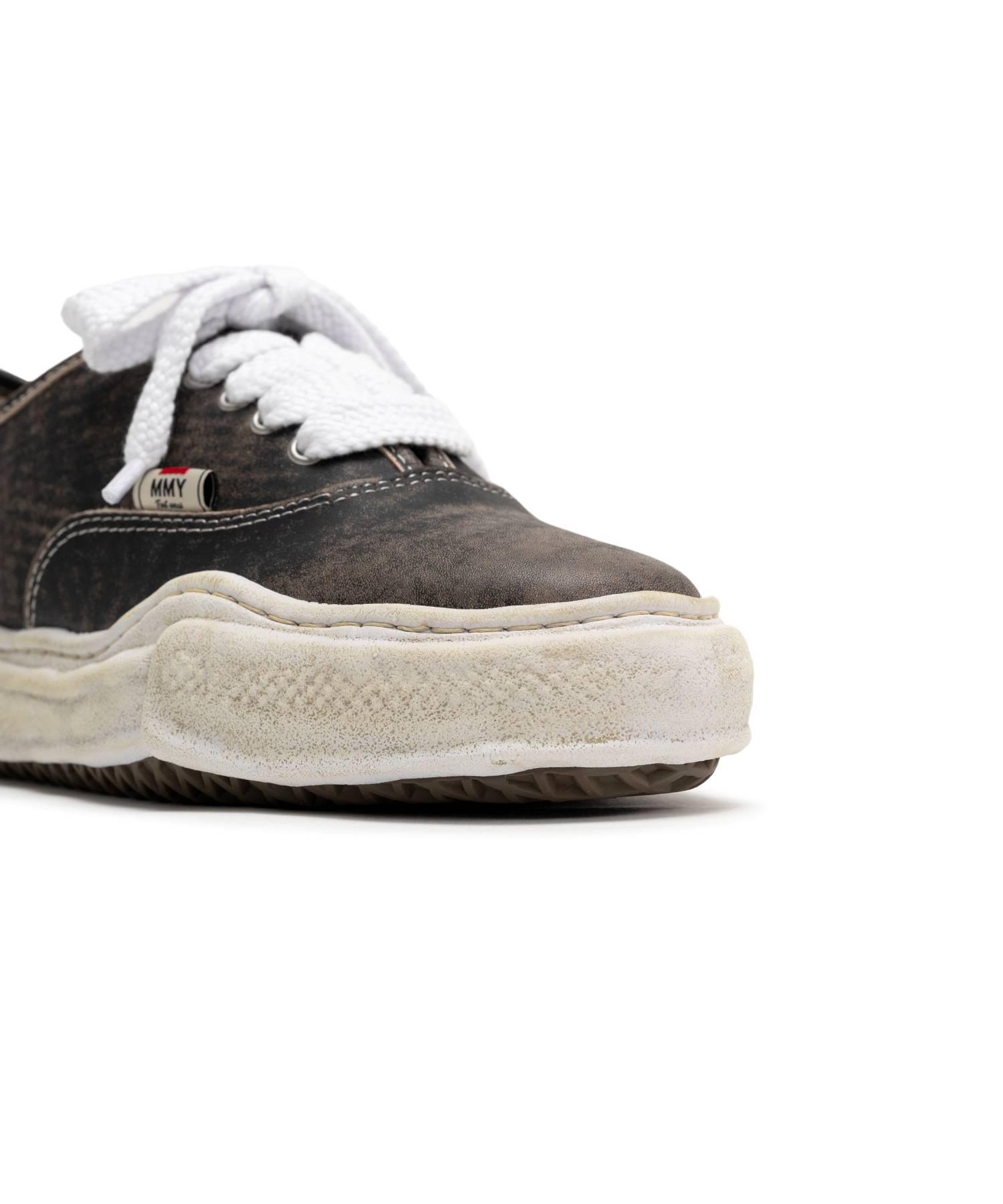 【EXCLUSIVE EDITION】"BAKER" OG Sole Shaved Leather Low-top Sneaker