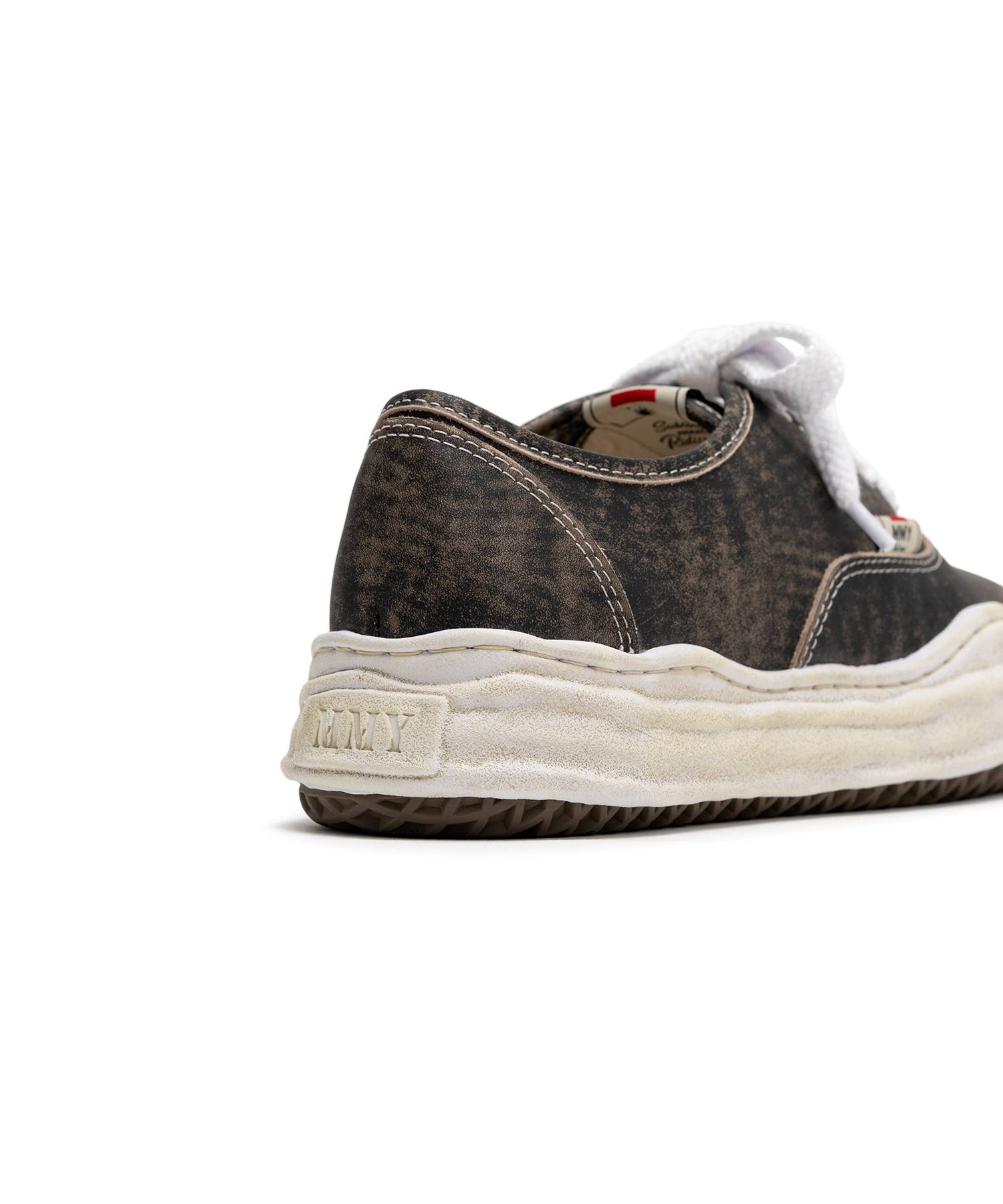 【EXCLUSIVE EDITION】"BAKER" OG Sole Shaved Leather Low-top Sneaker