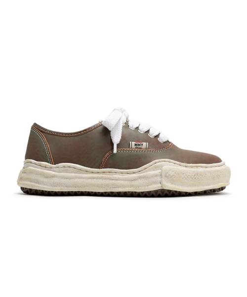 【EXCLUSIVE EDITION】"BAKER" OG Sole Shaved Leather Low-top Sneaker