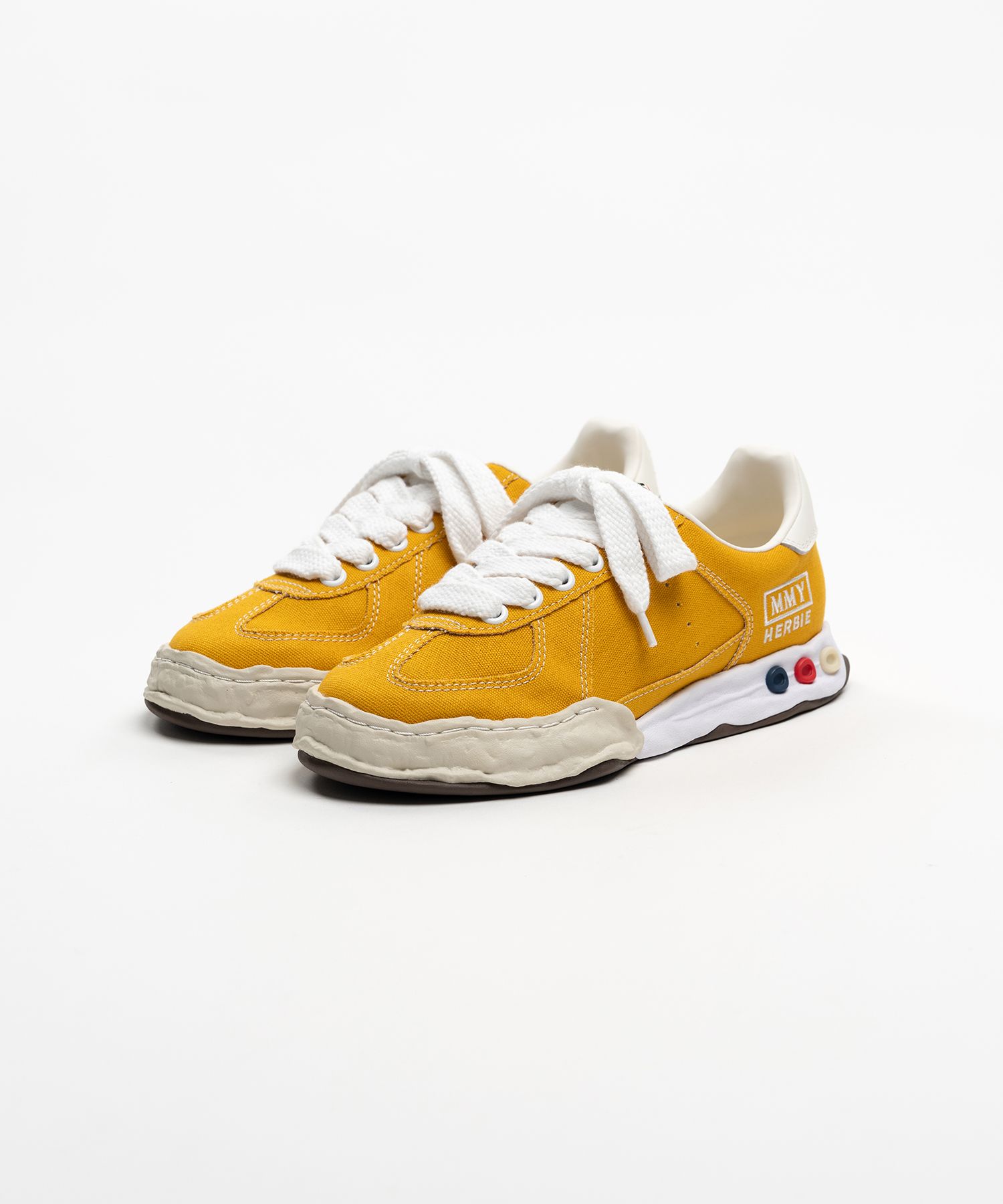 "HERBIE" OG Sole Canvas Low-top Sneakers