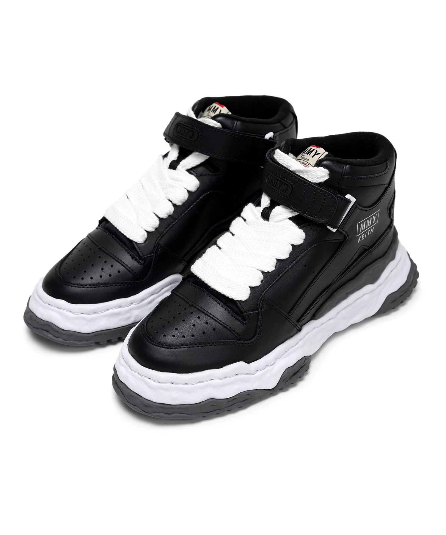 "KEITH" OG Sole Leather High-top Sneaker