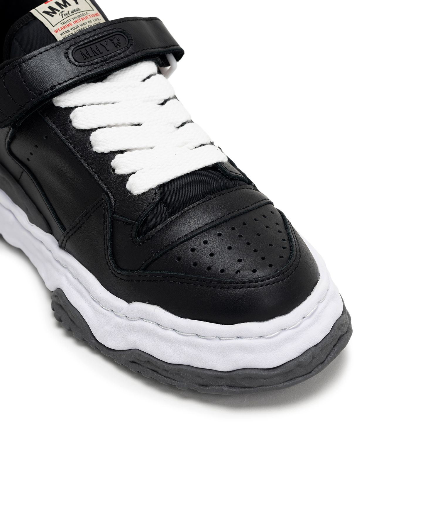 "KEITH" OG Sole Leather Low-top Sneaker