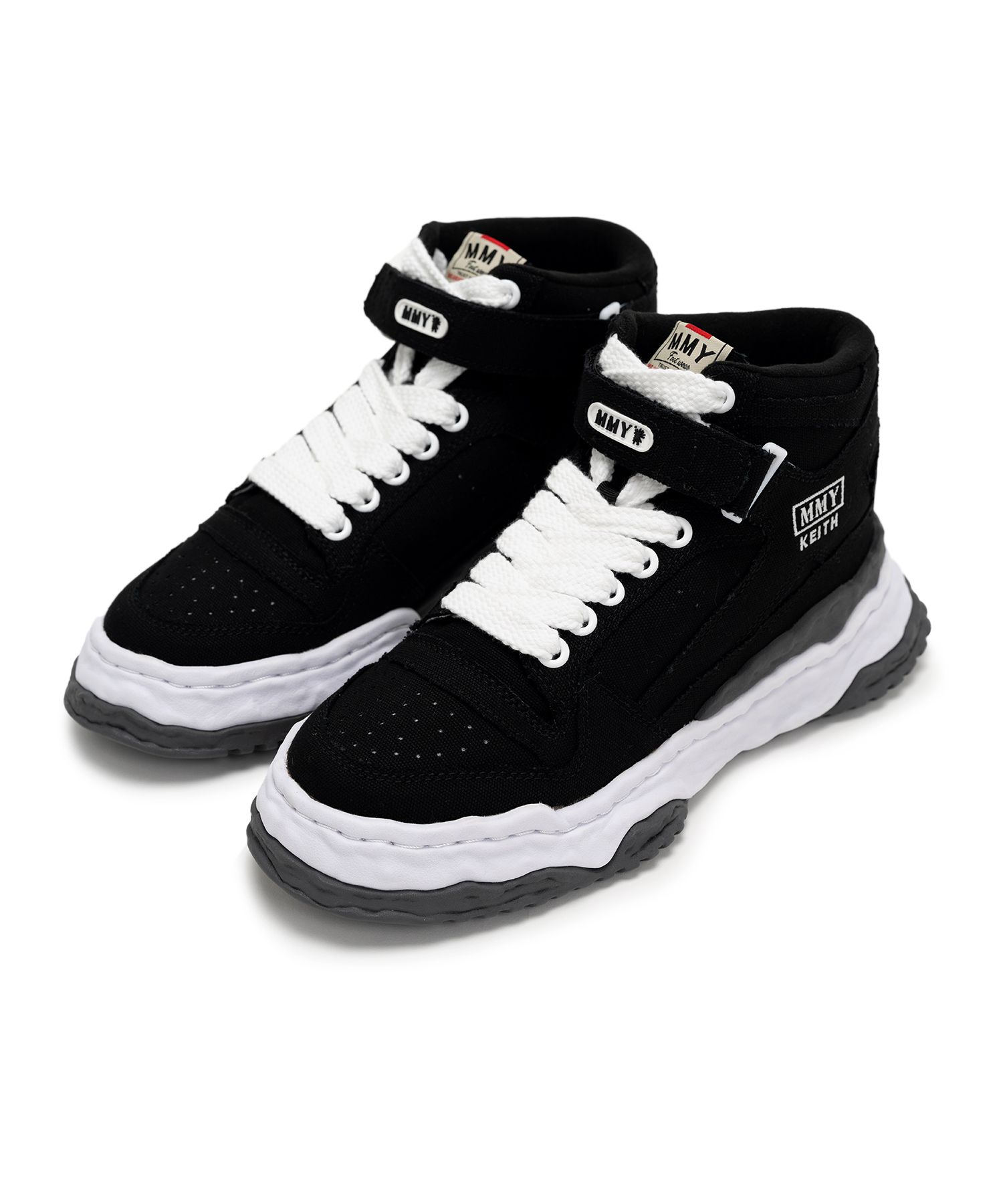 "KEITH" OG Sole Canvas High-top Sneaker