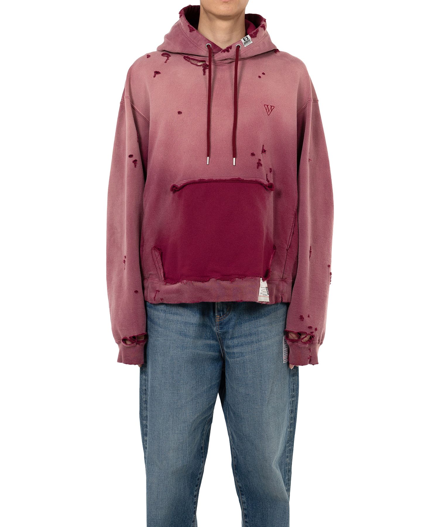 ミハラヤスヒロ　SUNFADED RESIZE HOODIE Maison MIHARA YASUHIRO ONLINE STORE（ミハラヤスヒロ