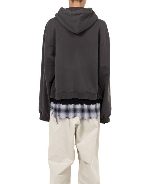 Triple Layered Half-zip Hoodie