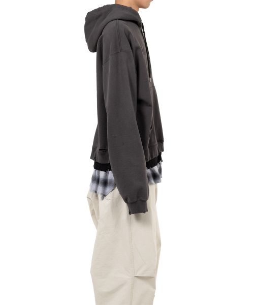 Triple Layered Half-zip Hoodie