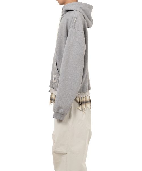 Triple Layered Half-zip Hoodie