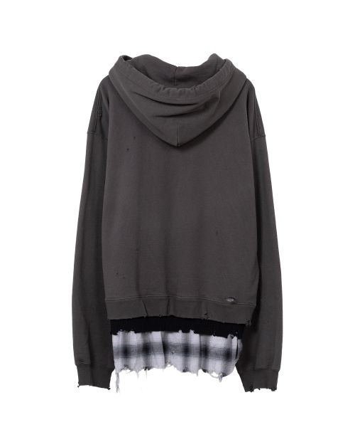 Triple Layered Half-zip Hoodie